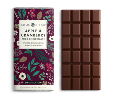 Apple cranberry chocolate