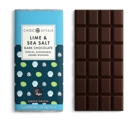 Lime sea salt chocolate